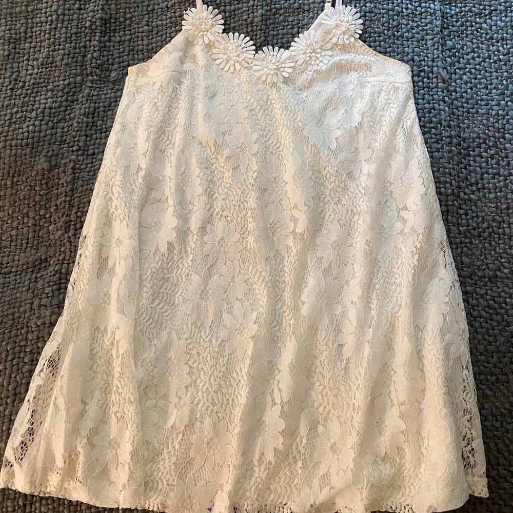 White Lace Dress